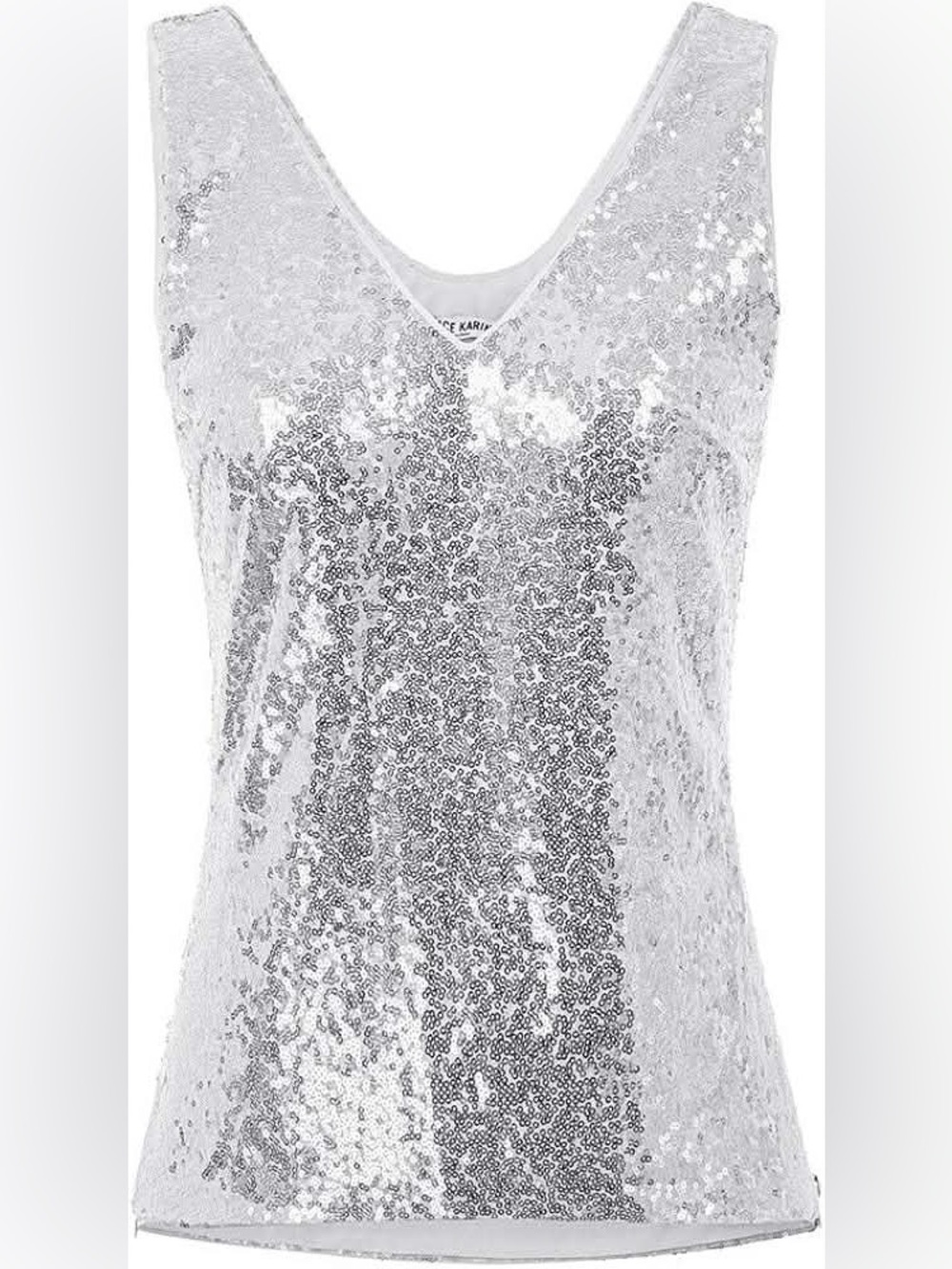 Grace Karin Sleeveless Sequin Tank Top